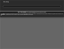 Tablet Screenshot of ne.org